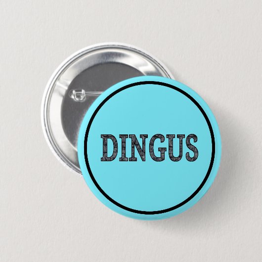 Dingus 缶バッジ (正面&裏面)