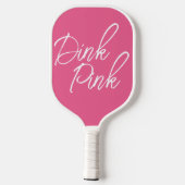 Dinkかわいらし Pink Pickleballパドル ピックルボールラケット (裏面)