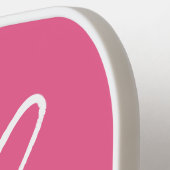 Dinkかわいらし Pink Pickleballパドル ピックルボールラケット (左詳細)