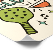 Dink and Drink Club – Funny Pickleball Party ポスター (角)