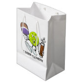 Dink and Drive 2 （ピックボール/ゴルフ） ミディアムペーパーバッグ (正面アングル)