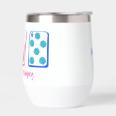 Dink Drink、麻雀 / ピックルボール 麻雀 カスタムデザイン (左面)