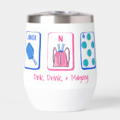 Dink Drink、麻雀 / ピックルボール 麻雀 カスタムデザイン (正面)