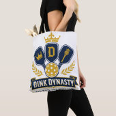Dink Dynasty - ピックルボール界の王 トートバッグ (クローズアップ)