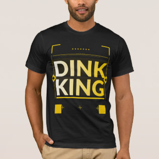 Dink King Tシャツ | 面白いピックルボールギフト プレーヤー用
