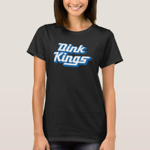 Dink Kings Cute Pickleball Team 80s Pickle Ball R Tシャツ