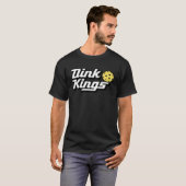 Dink Kings Cute Pickleball Team 80s Pickle Ball R Tシャツ (正面フル)