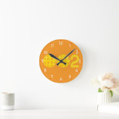 Dink O'Clock ピックルボール ラウンド壁時計 (ホーム)