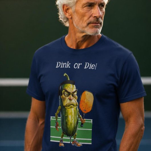 "Dink or Die" ぴくるばーる おもしろTシャツ Tシャツ
