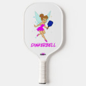 Dinkerbell Pickleball - Funny Pickleball For Her  ピックルボールラケット (裏面)