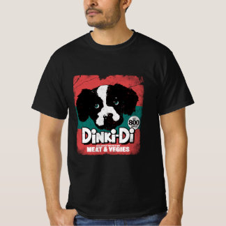 DINKI DIドッグフード Tシャツ
