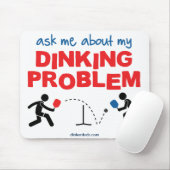 "Dinking私の問題について私に"のマウスパッド尋ねて下さい マウスパッド (マウス)
