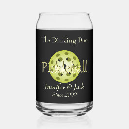 Dinking DuoまたはDude Pickleball Ball Beer ガラス缶