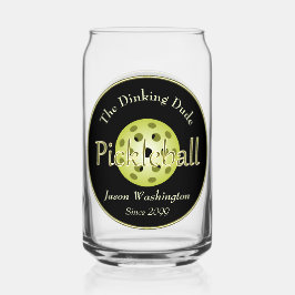 Dinking DuoまたはDude Pickleball Ball Rocks ガラス缶