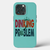 Dinking Problem Pickleball - Court-Side Mous Case-Mate iPhoneケース (裏面)