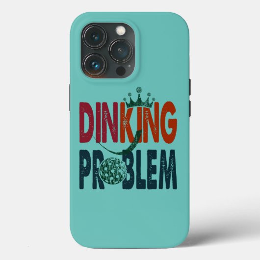 Dinking Problem Pickleball - Court-Side Mous Case-Mate iPhoneケース (裏面)