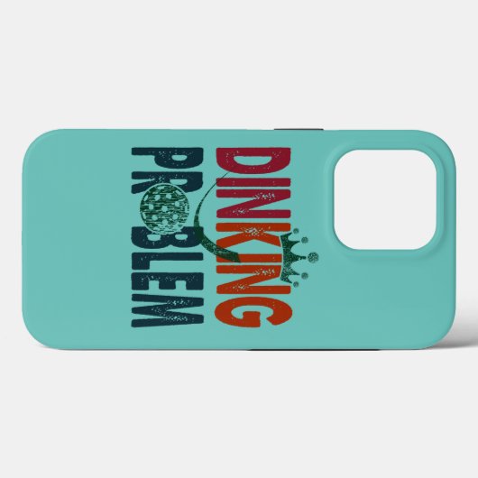 Dinking Problem Pickleball - Court-Side Mous Case-Mate iPhoneケース (裏面 (横))