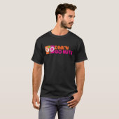 Dink'n Go Nutsピックボール選手コーヒー Tシャツ (正面フル)