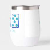 Dinks, Drinks & Dots / ピックルボール麻雀カスタムデザイン (左面)