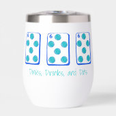 Dinks, Drinks & Dots / ピックルボール麻雀カスタムデザイン (正面)