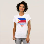 DINKS SWEETER THAN BIBINGKA フィリピン ピックルボール Tシャツ (正面フル)