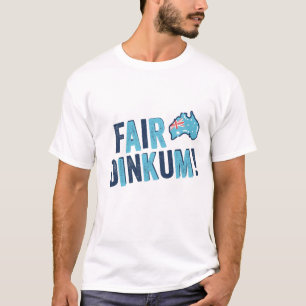 Dinkum //のノベルティのオーストラリア公平な日 tシャツ
