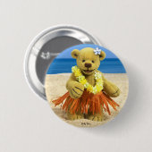 Dinkyくまのフラのダンサー 缶バッジ (正面&裏面)