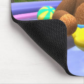 Dinkyくま: プールのおもしろい マウスパッド (コーナー)