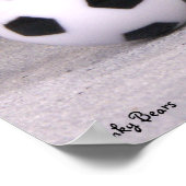 Dinkyはサッカー選手を負わせる ポスター (角)