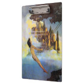 Dinky鳥のヴィンテージMaxfield Parrish クリップボード (左)