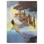 Dinky鳥のヴィンテージMaxfield Parrish クリップボード (裏面)