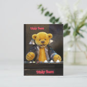 Dinky Bearsキーボード ポストカード (スタンド正面)