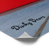 Dinky Bearsギタリスト ポスター (角)