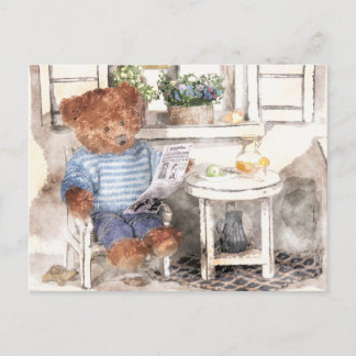 Dinky Bears水色 – 読s Bear ポストカード