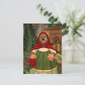 Dinky Bears:小さな赤い帽子 ポストカード (スタンド正面)