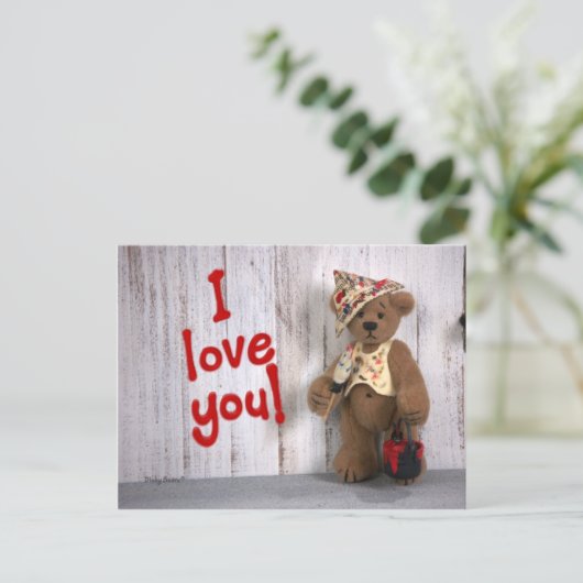 Dinky Bears：愛 ポストカード (スタンド正面)