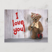 Dinky Bears：愛 ポストカード (正面)