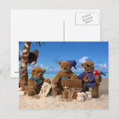 Dinky Bears: Little Pirates ポストカード (正面/裏面)