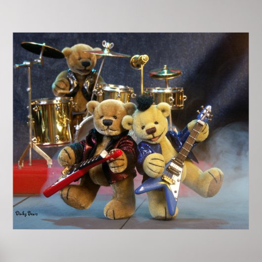 Dinky Bears on Tour ポスター (正面)