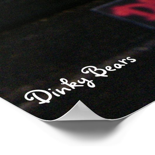 Dinky Bears Singer ポスター (角)