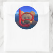 Dinky Bears: Snorkeler ラウンドシール (バッグ)