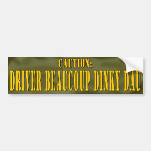 Dinky Dau バンパーステッカー