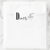 Dinner ラウンドシール (バッグ)