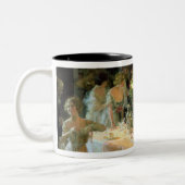 Dinner 1913年の端 ツートーンマグカップ (左)