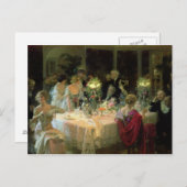 Dinner 1913年の端 ポストカード (正面/裏面)