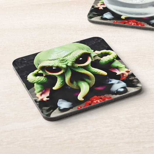 Dinner with Cthulhu コースター (左側)