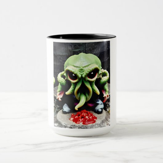 Dinner with Cthulhu マグカップ (中央)
