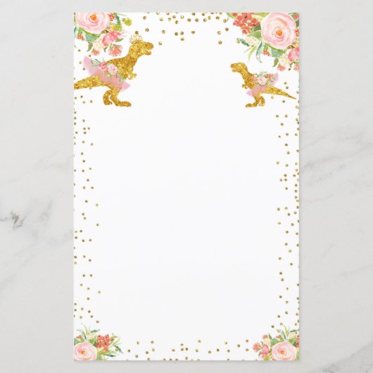 Dinoガールピンク金ゴールド価格ゲームを推測 (裏面)