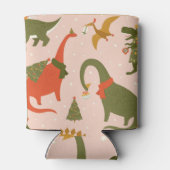 Dinoクリスマスパーティー：ツリーレックス 缶クーラー (裏面)