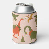 Dinoクリスマスパーティー：ツリーレックス 缶クーラー (缶裏面)